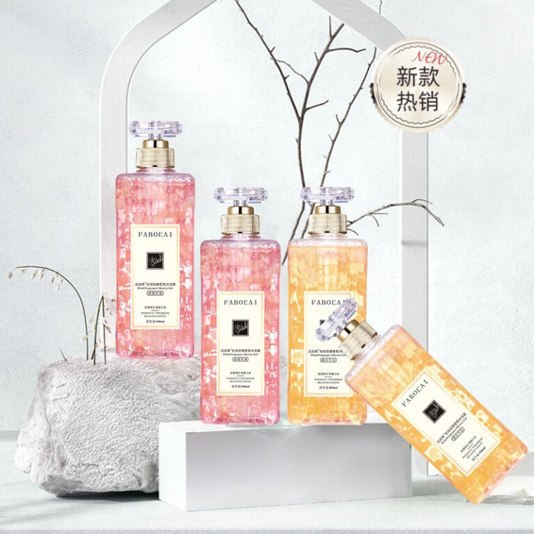 800ml FABOLAI Velvet Petals fragrance body wash for wholesale and private label