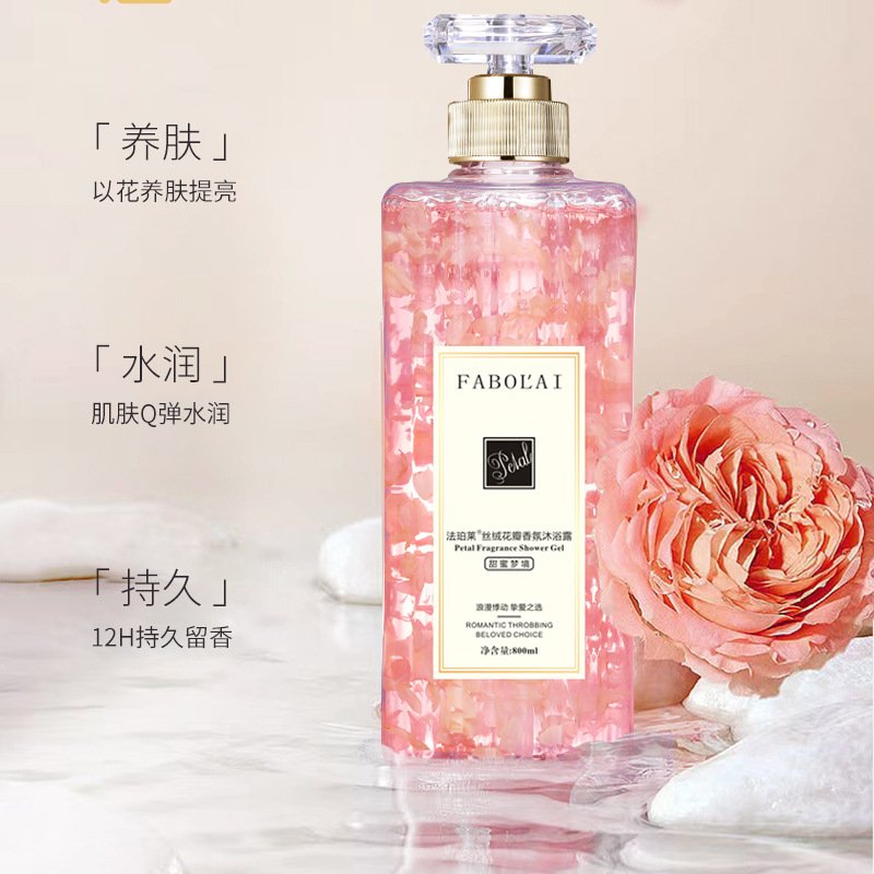 800ml FABOLAI Velvet Petals Fragrance Body Wash ( Sweet Dream ) auto draft