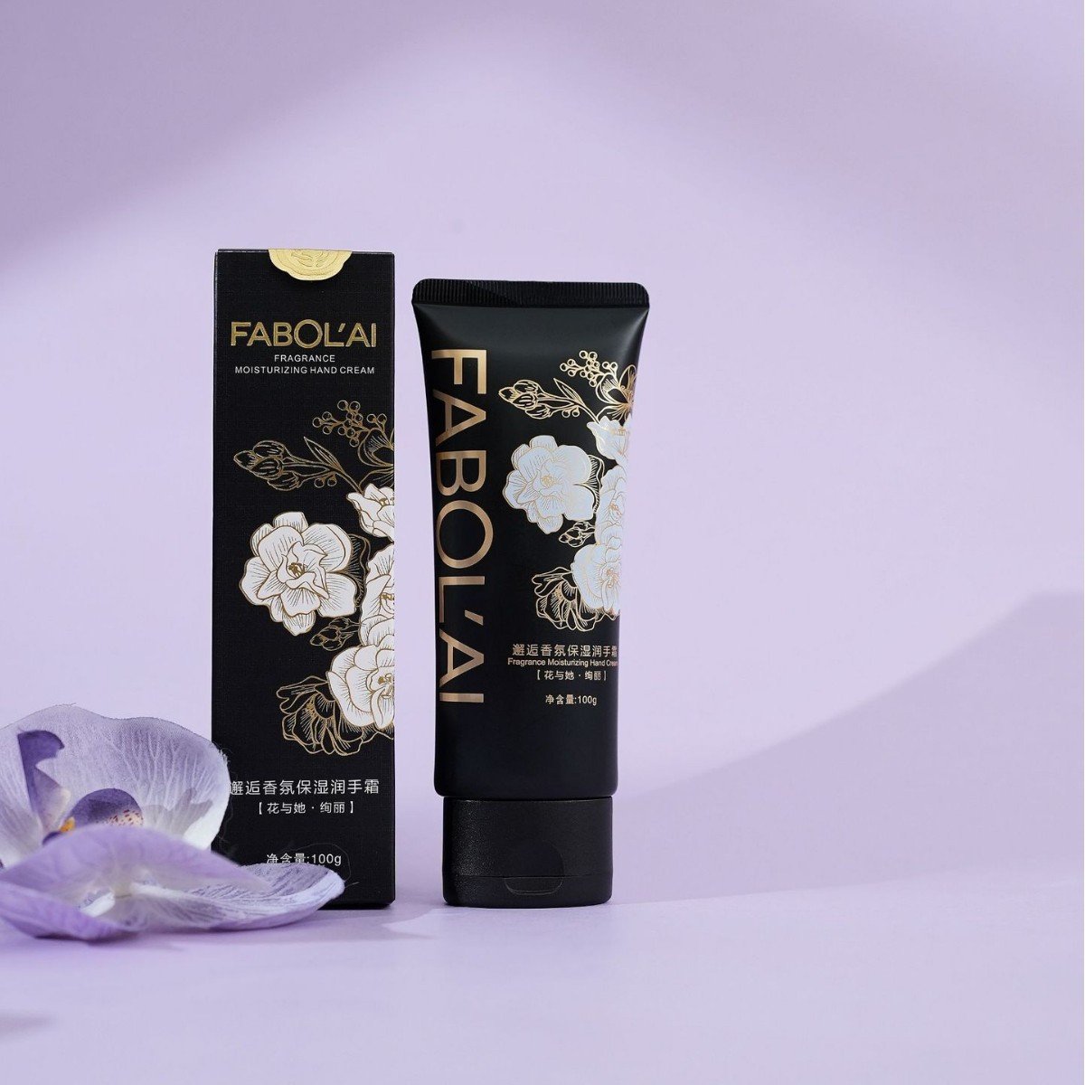 100ml FABOLAI Chance Style Fragrance Moisturizing Hand Cream ( Flower & Her · Gorgeous ) Black auto draft